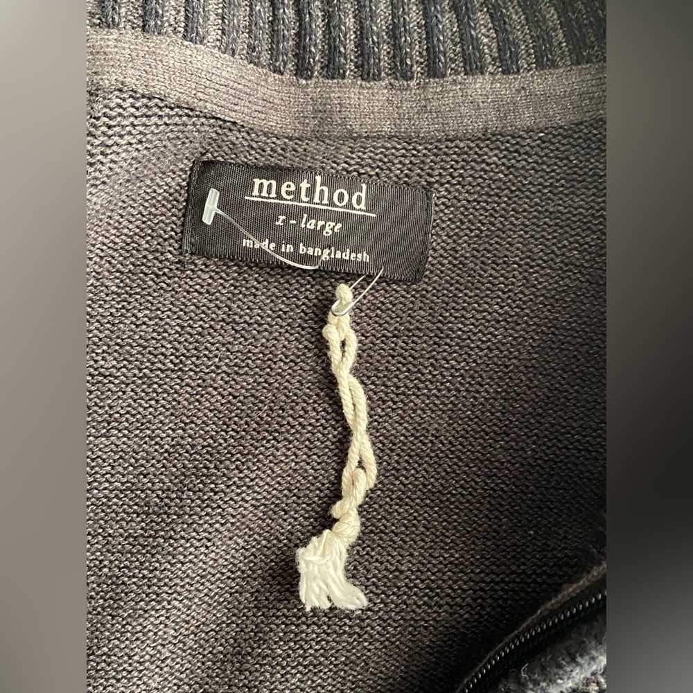 Method sweater- zip up - Picture 3 of 9